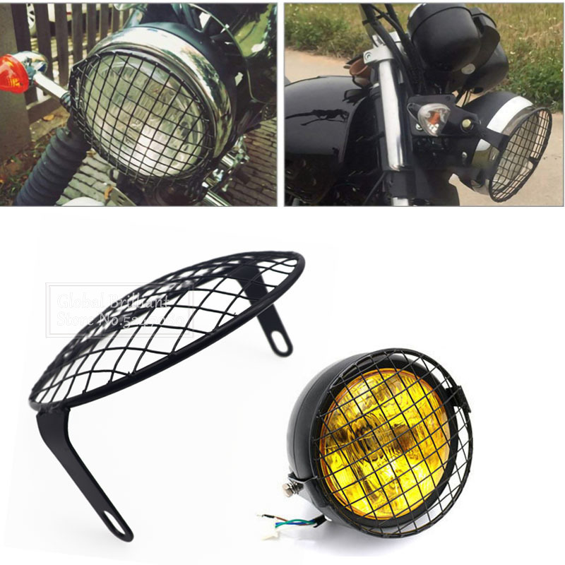 Outdoor Power Xtreme - Universal 7inch Retro Style Motorcycle Headlight