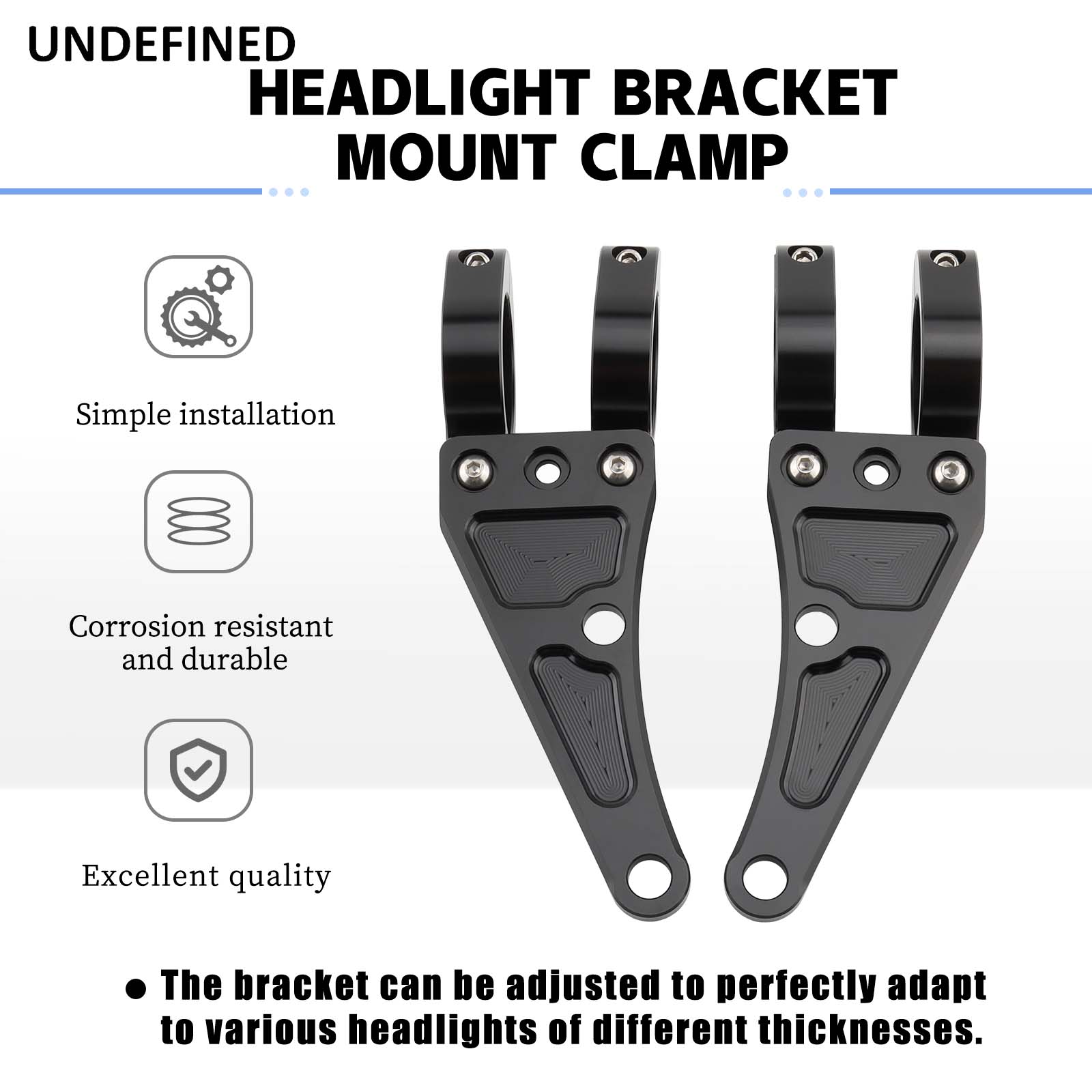 33mm-58mm Headlight Bracket Mo - Outdoor Power Xtreme recension och pris