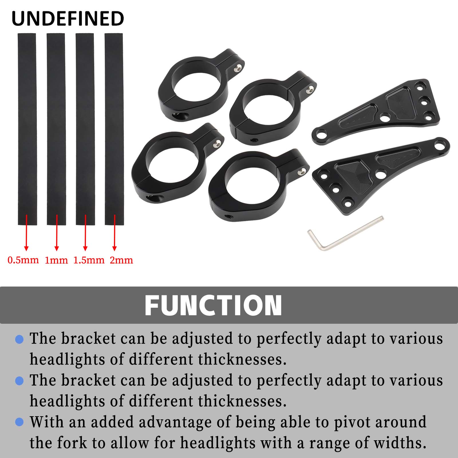 33mm-58mm Headlight Bracket Mo - Outdoor Power Xtreme recension och pris