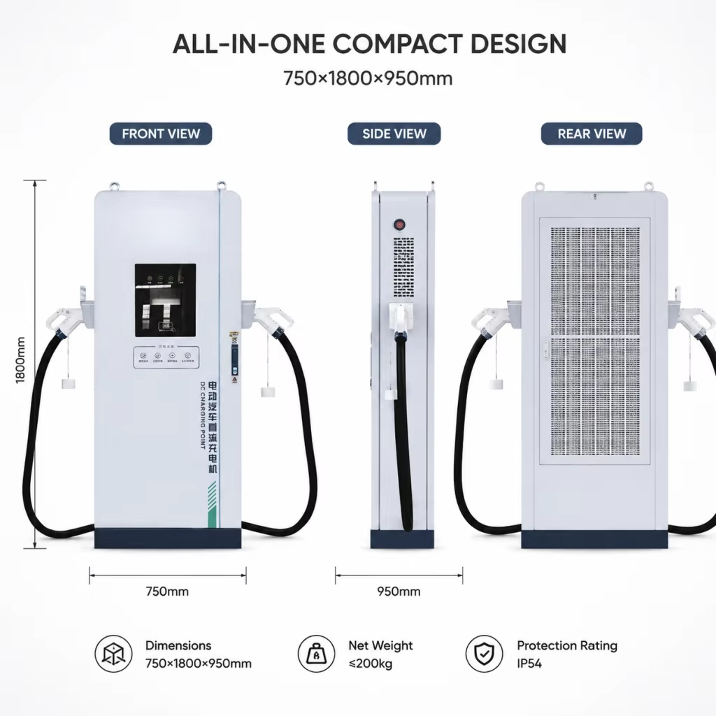 400kW Commercial DC EV Charger - Power Outdoor recension och pris