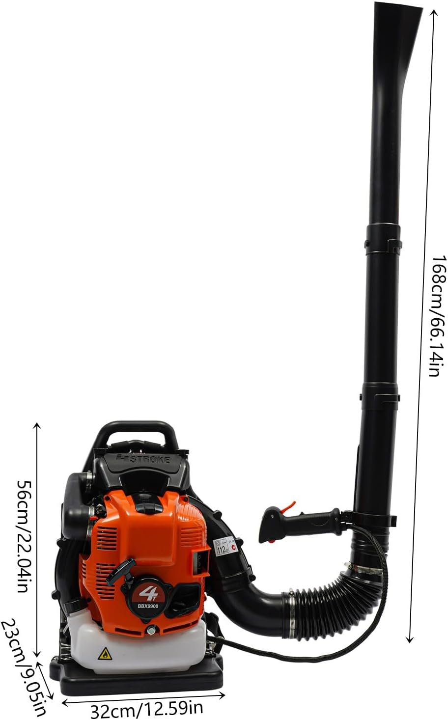 Gas Backpack Leaf Blower, 4 St - Snow Blower Single recension och pris