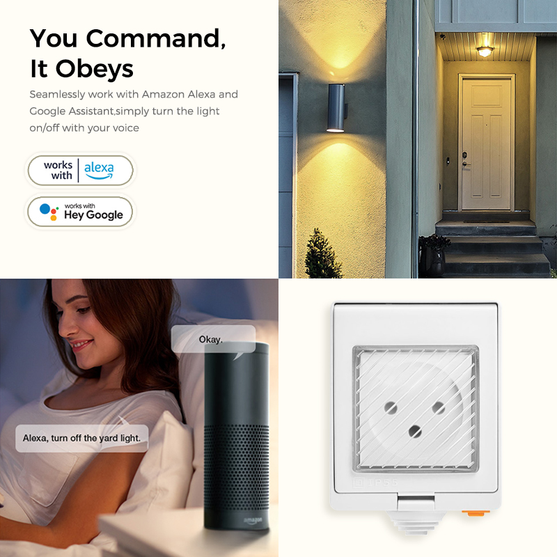 Avoir Israel Tuya Smart Socket - Outdoor Power Outlet Wifi recension och pris