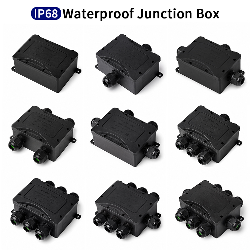 IP68 Waterproof Junction Box 2 - Outdoor Power Distribution Box recension och pris
