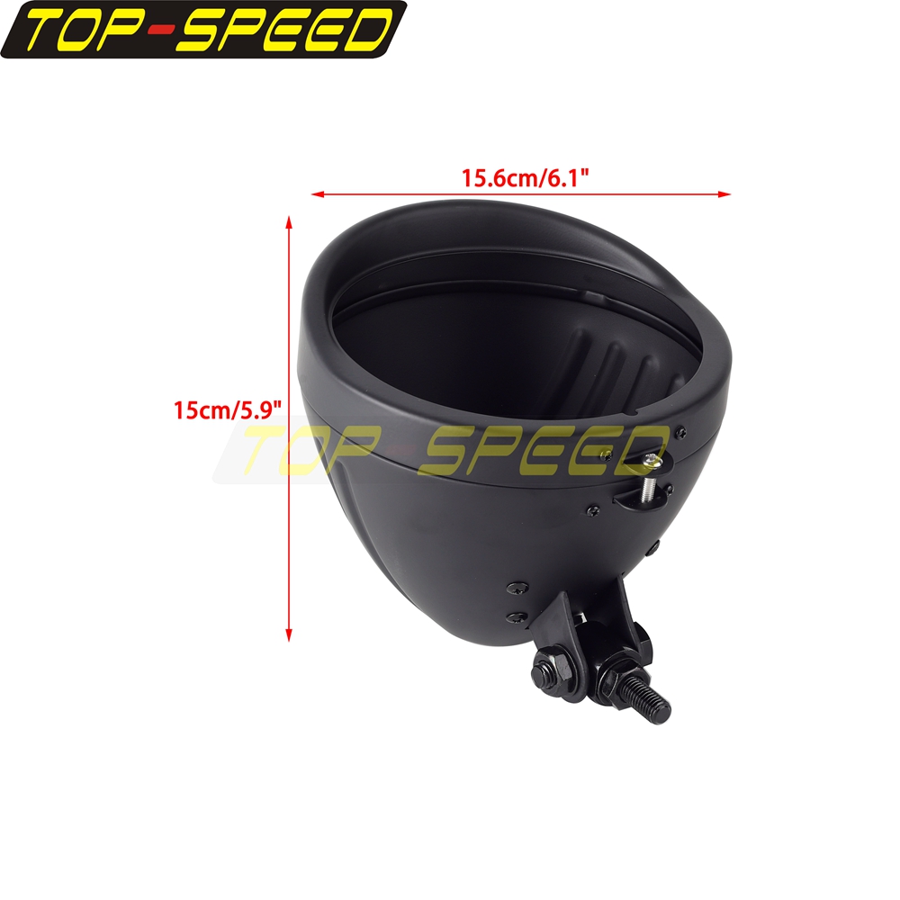 Black/Chrome Motorcycle Headla - Outdoor Power Xtreme recension och pris