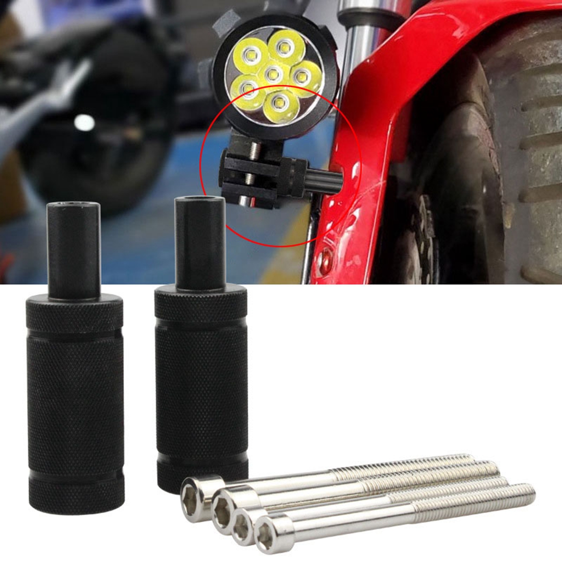 Motorcycle Headlight Mount Hol - Outdoor Power Xtreme recension och pris